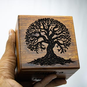 Aangepaste herinnering aandenken houten liefdesdoos met personalisatie Valentijnsdag bruiloft grote kartonnen doos Jubileumcadeau, bruidscadeau, cadeau voor stel