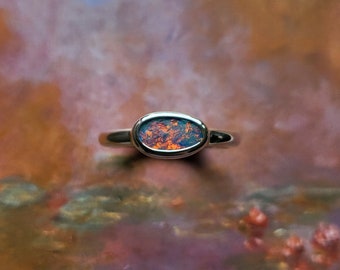 Little Watercolour Opal Ring