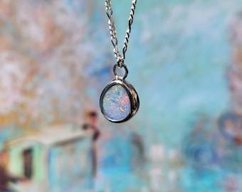 Idyllic River Opal Necklace