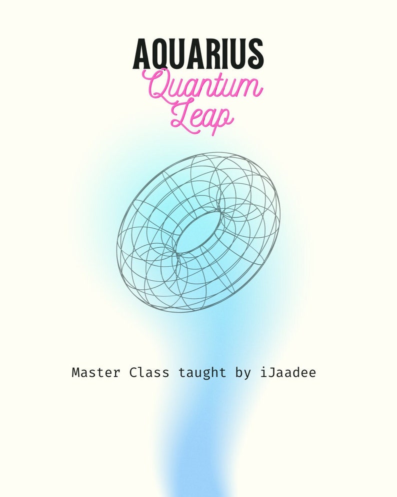 Verseau Classe de maître Leap quantique image 1