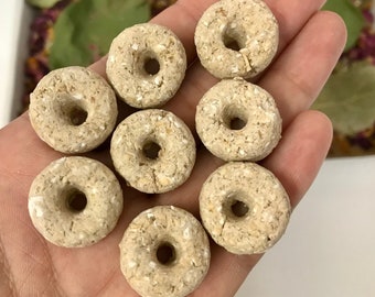 Banana Bliss Rings 12pcs | Healthy Bite-Sized Treat for Rabbit, Hamster, Guinea Pig, Rat & Other Small Animals