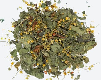 Happy Tummy Forage Mix: Natural Herb Treat for Small Animals