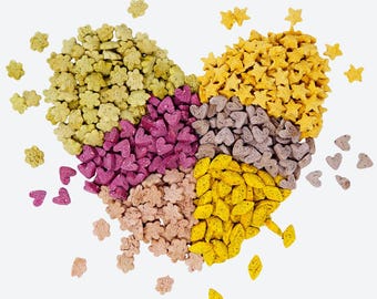 Nature's Bites : mélange pour friandises pour petits animaux, 7 saveurs de fruits et de légumes, dressage sain d'un animal de compagnie