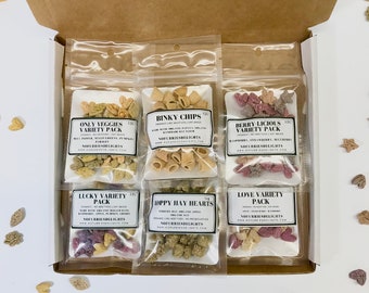 Treat Sampler Gift Set ~ Perfect Gift For Rabbits, Hamsters, Guinea Pigs, Chinchillas, Rats, Mice, Gerbils, and other Small Animals