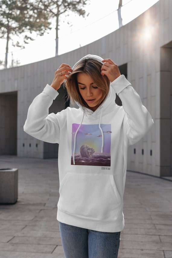 Hoodie painted woman sale