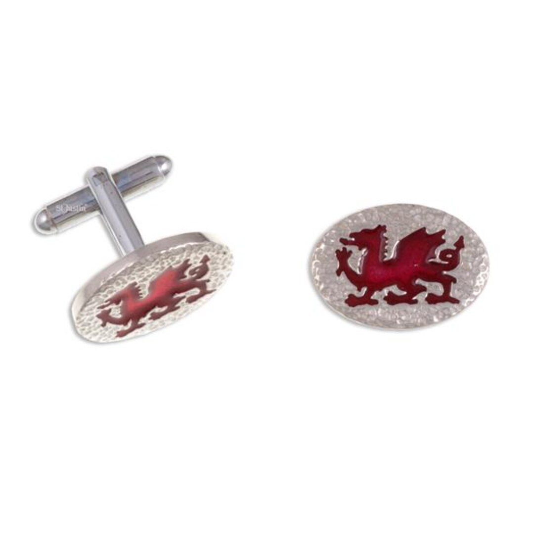 Bracciale Life Charms - Drago Rosso Gallese, Placcato Oro Rosa, Con Perline E Confezione Regalo