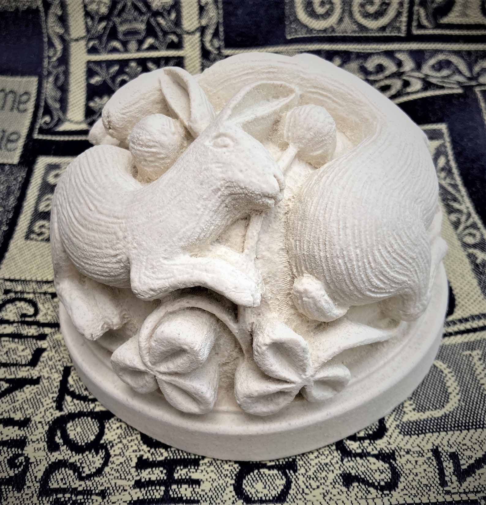 The Three Hares or 'tinners Rabbits' Roof Boss Replica Etsy