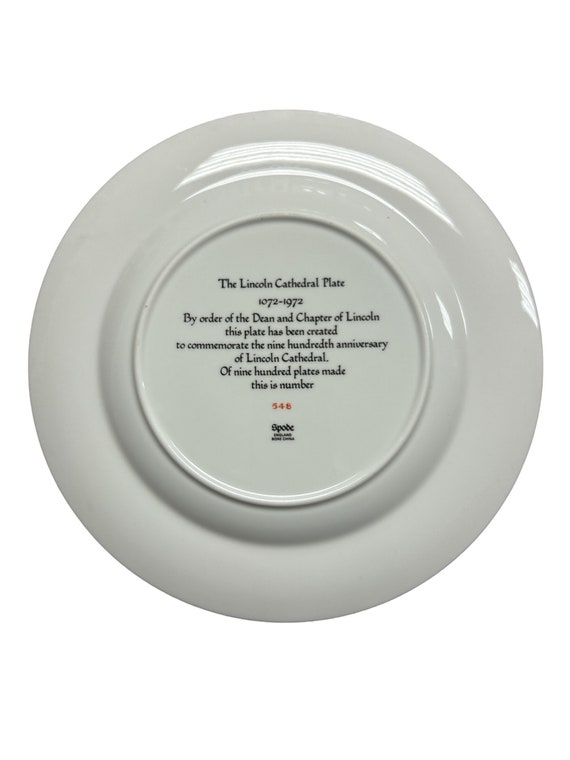 Spode リンカーン大聖堂プレート限定品アンティーク　ロイヤル　イギリス Spode リンカーン大聖堂プレート限定品アンティーク ロイヤル