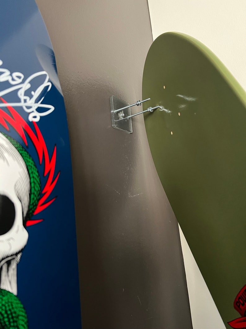 Skateboard Deck Display Floating Wall Mount Etsy