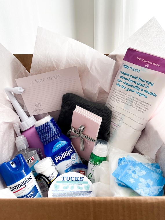 Postpartum Care Kit Deluxe Postpartum Care Package Postpartum Recovery Box  Fourth Trimester Gift Basket -  Hong Kong