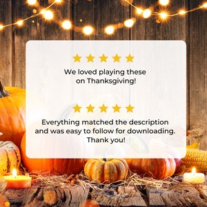 Thanksgiving scattergories printable game
5 star reviews