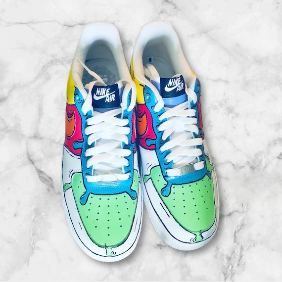 nike shoes colourful