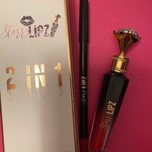 StarrLipz 💋 Matte Liquid Waterproof lipstick & Lip Liner 💄