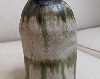 Drip Pottery Earth Tones Vase - similar Georges Hoentschel