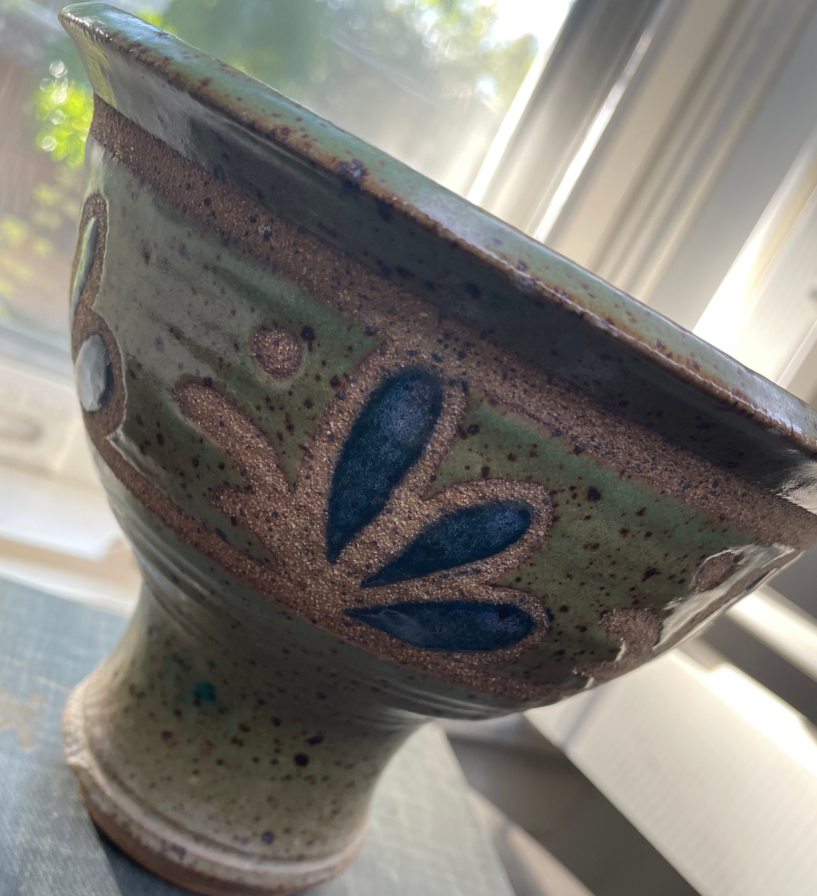 手作り陶器の蘭の花瓶または容器 - Etsy 日本