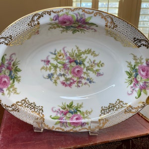 NORITAKE Kyngold - Cuenco ovalado para verduras (10,5&quot;), PAR (2)