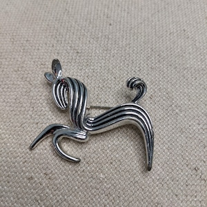 Vintage Emmons Prancing Horse Brooch