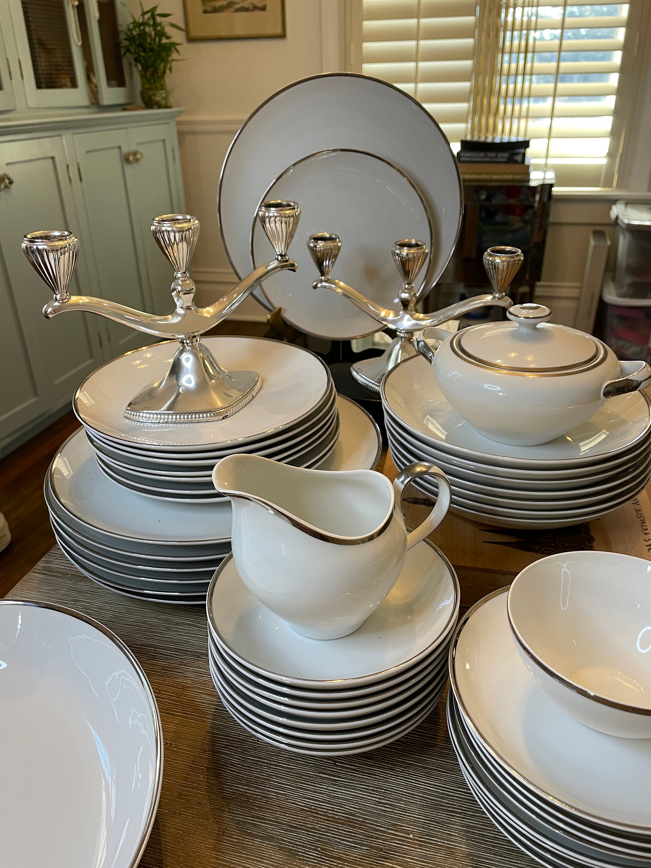 Moderne by HARMONY HOUSE MCM Fine China Japan- 3545 (48 Pieces) - Etsy