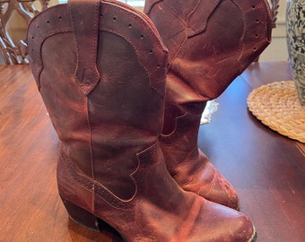 Calf Cowboy Boots - Etsy