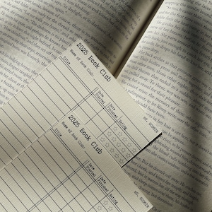 Bibliotheekkaarttracker voor boekenclub 2025