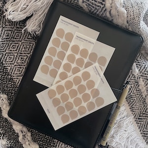 Minimal Drop Sticker Sheet