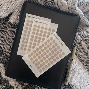 Minimal Mini Drops Sticker Sheet