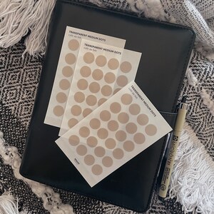 Minimal Medium Dot Sticker Sheets