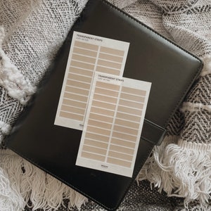 Minimal Strips Sticker Sheets