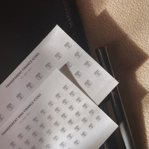 Pay Day Finance Icon Sticker Sheets