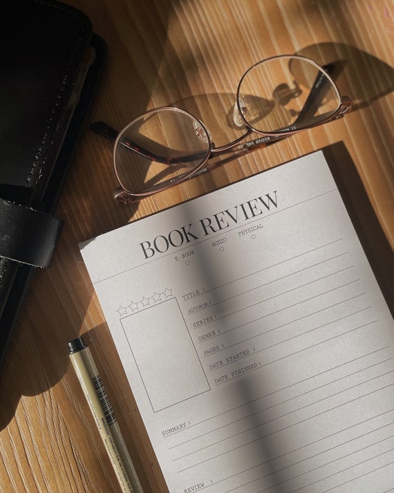 Book Review Notepad