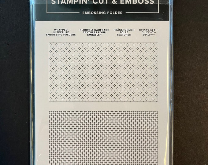 Stampin Up Wrapped in Texture Embossing Folders - Etsy