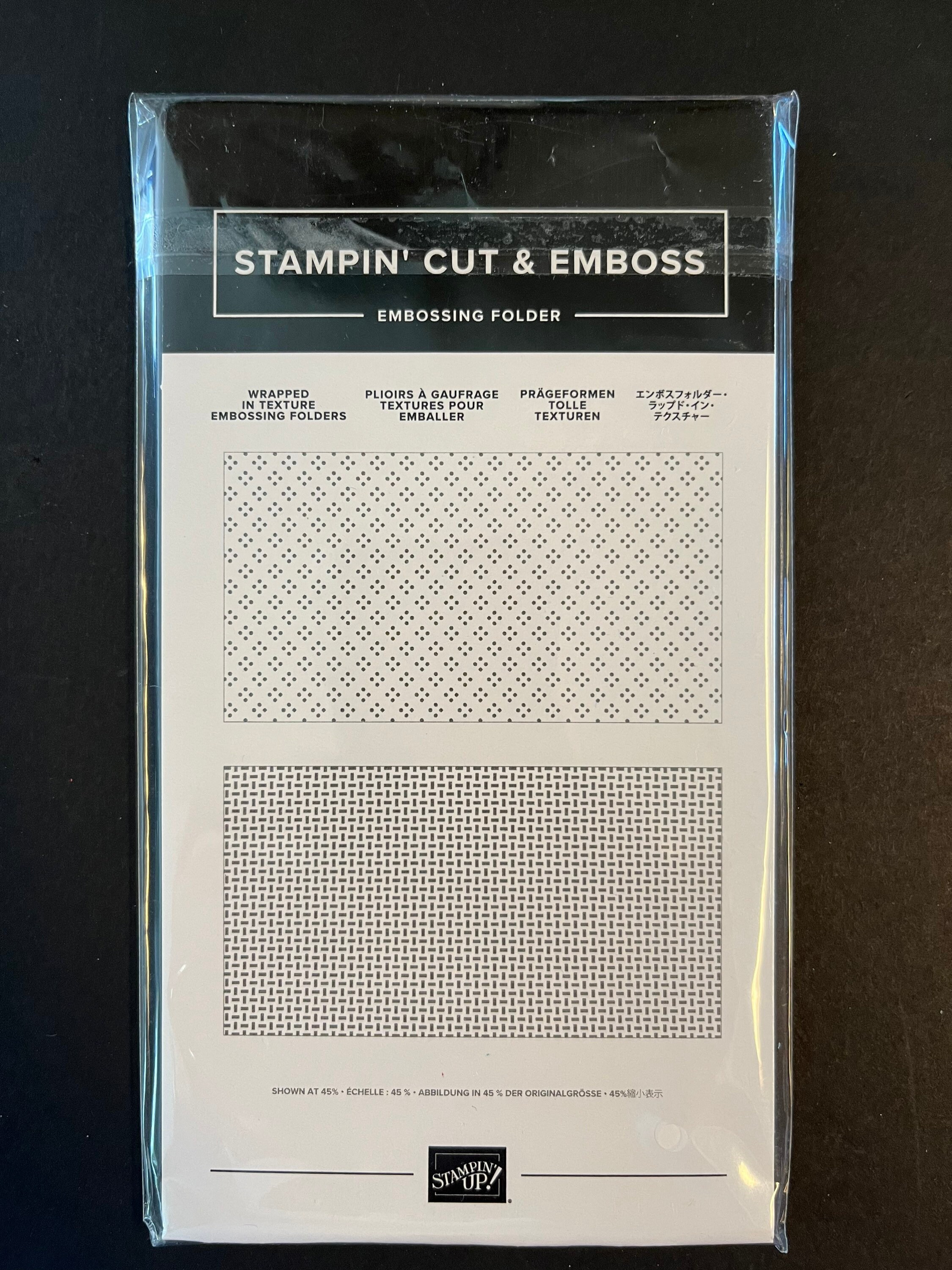 EMBOSSING FOLDER, EMBOSSALICIOUS by Die'sire 6in X 6in Embossing Folders  for Backgrounds, Cardmaking, Textured Backgrounds, Textured Cards 