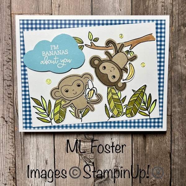 Stampin' Up! Little Monkey Card