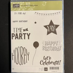 Birthday Organizer Kit, Stampin’ Up!