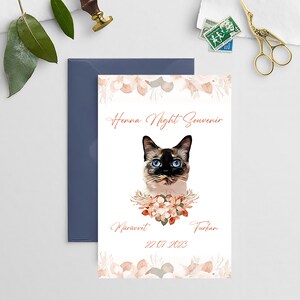 carte-cadeau nuit au henné | carte d'invitation | carte de mariage | faire-part | cadeau de mariage | portrait numérique | cadeau numérique
