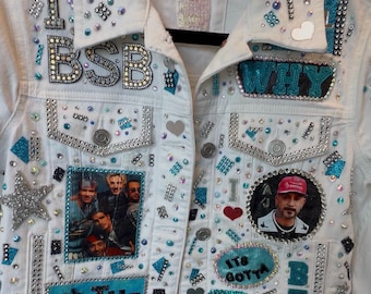 MADE TO ORDER, Customizable Backstreet Boys handmade jacket - Into the Millenium