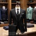 Classic Black 3 Piece Suit - Bespoke Formal Wear For Office, Prom and Wedding Ocassion - Custom Fit Jacket Pant and Vest