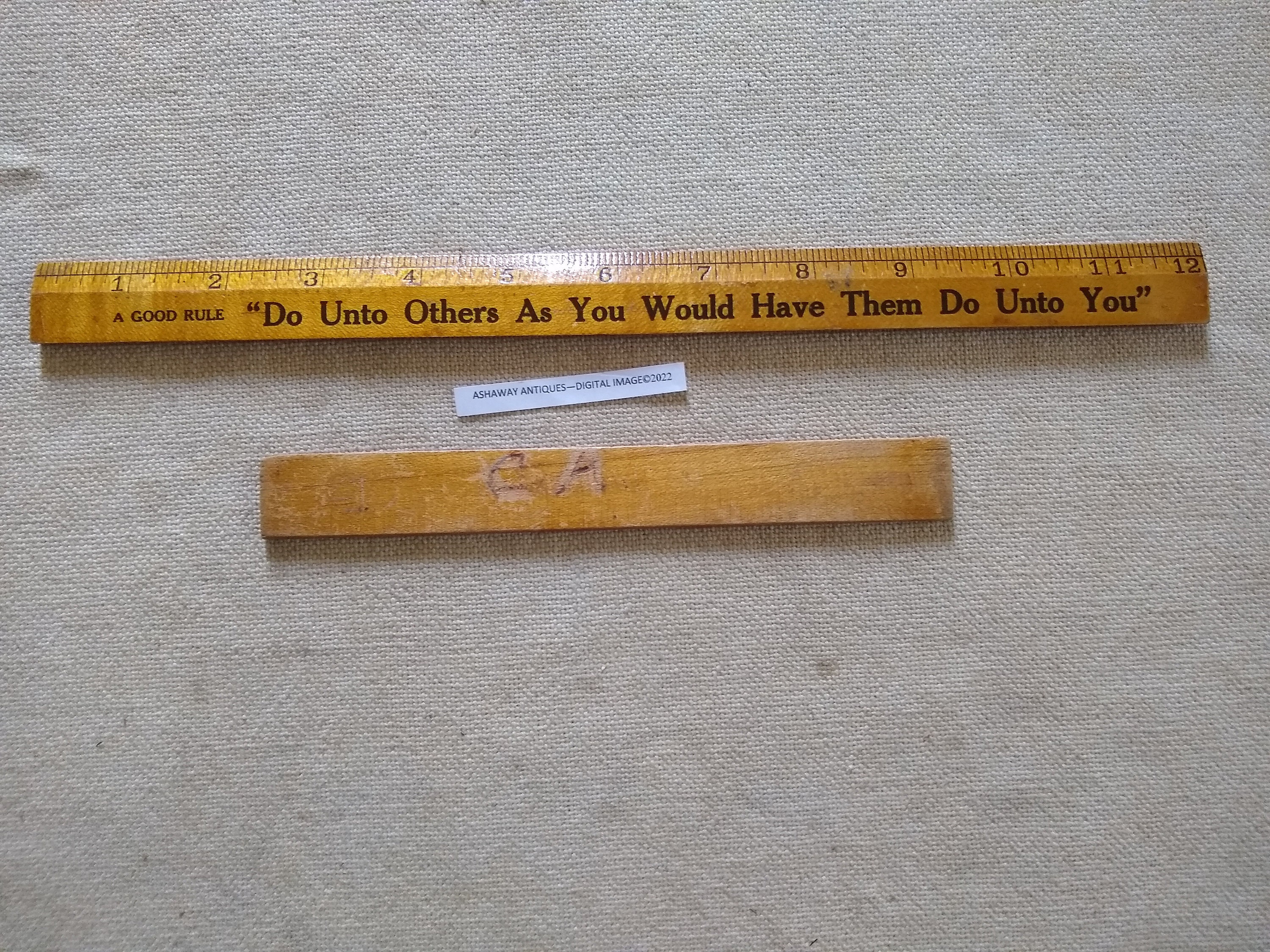 Two 2 Coca Cola ADVERTISING Rulers Coca Cola BOTTLING Co12 Ruler and ...