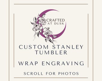 Vaso Stanley Quencher grabado a medida, vaso personalizado, vaso grabado, vaso personalizado, regalos para ella, coleccionistas, regalo de vacaciones