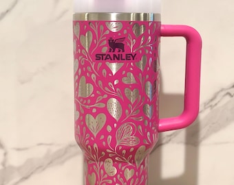 Vaso grabado en forma de corazón para San Valentín, regalo personalizado para ella, coleccionistas, regalo de San Valentín, regalos de cumpleaños, regalo para mamá y mujer.