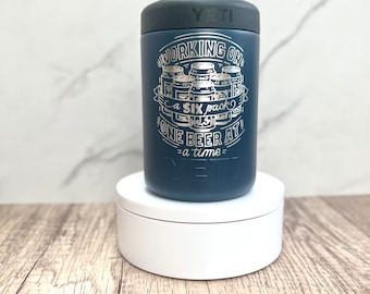 Engraved Beer Can Colster 12 oz, Custom Engraved Beer Can Coozie Tumbler, Gifts for him, Holiday Presents, Birthday Presents, Dad, Step dad