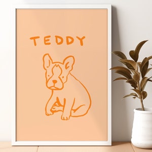 Aangepast digitaal huisdierportret | Portret grappig huisdier, portret lelijk huisdier, portret aangepaste hond kat, cadeau huisdierliefhebber, digitale huisdierprint, handgetekende