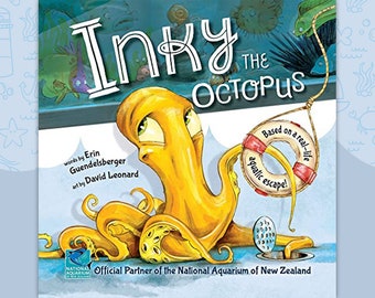 Inky The Octopus by Erin Guendelsberger  -   Children's Musical Audiobook - Digital Download