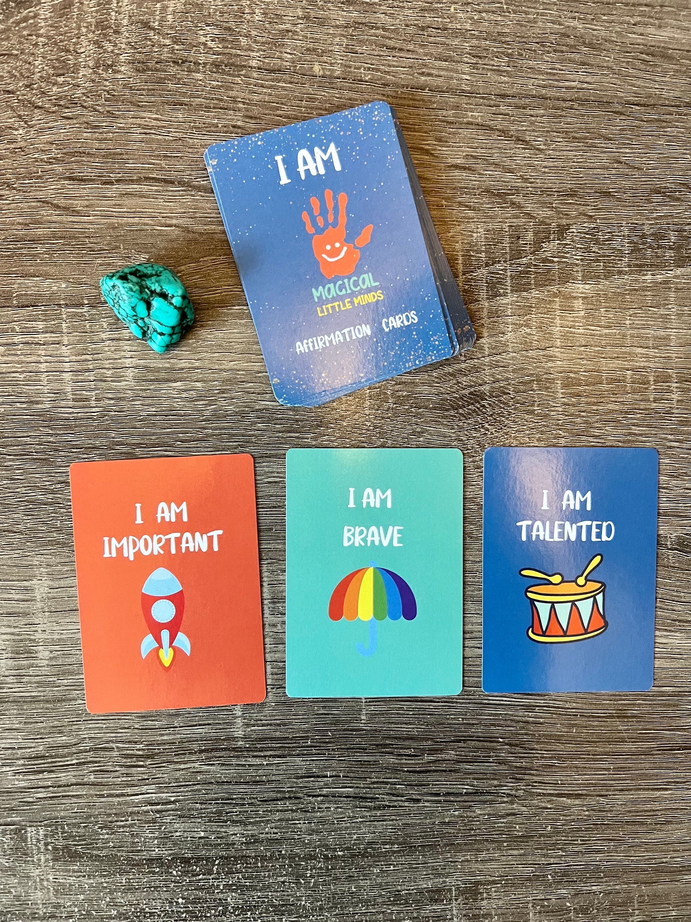 Positive Affirmation Cards for Kids | Mindfulness Gift for Kids to ...