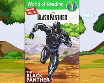 This Is Black Panther by Alexandra West  - Black Superhero I Diverse Books I Children's Musical Audiobook - Digital Download