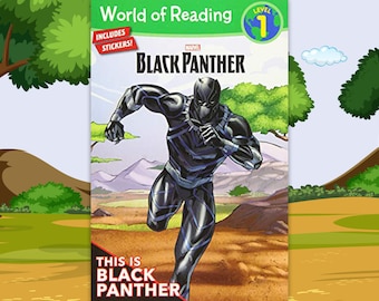 This Is Black Panther by Alexandra West  - Black Superhero I Diverse Books I Children's Musical Audiobook - Digital Download