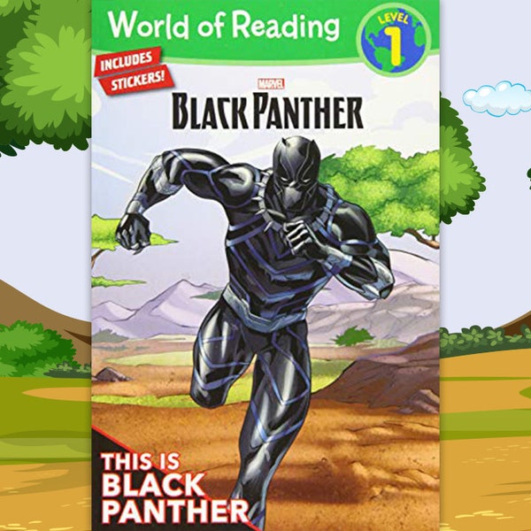 This Is Black Panther by Alexandra West  - Black Superhero I Diverse Books I Children's Musical Audiobook - Digital Download