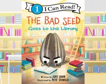 The Bad Seed Goes To The Library  by Jory John  -  Back To School I  Children's Musical Audiobook - Digital Download