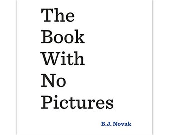 The Book With No Pictures By B.J. Novak  -  Children's Musical Audiobook - Digital Download