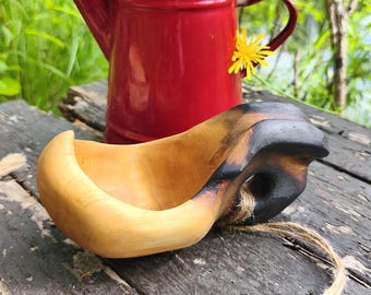 Kuksa Cup | Wooden Coffee Mug | Swedish Lapland | Handmade Scandinavian Nordic Bushcraft & Camping Mug | Witaberget